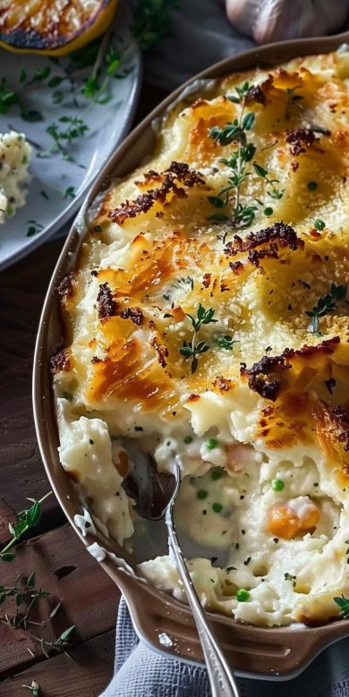 Hachis parmentier de poisson simple