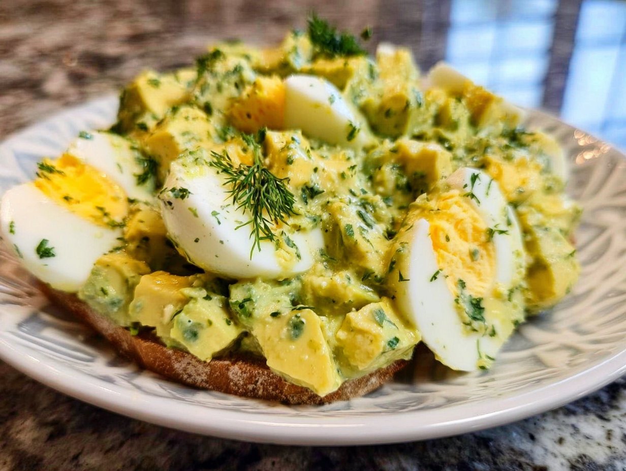 Avocado Egg Salad Recipe