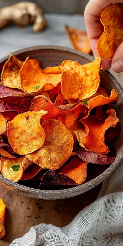 Chips Légumes Maison à l'Air Fryer