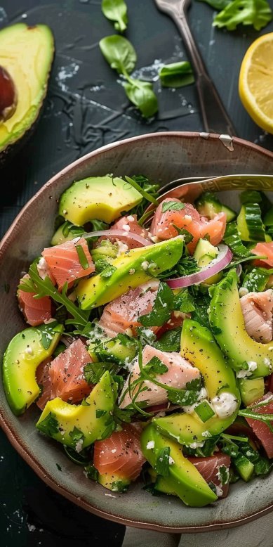 Salade Avocat Thon