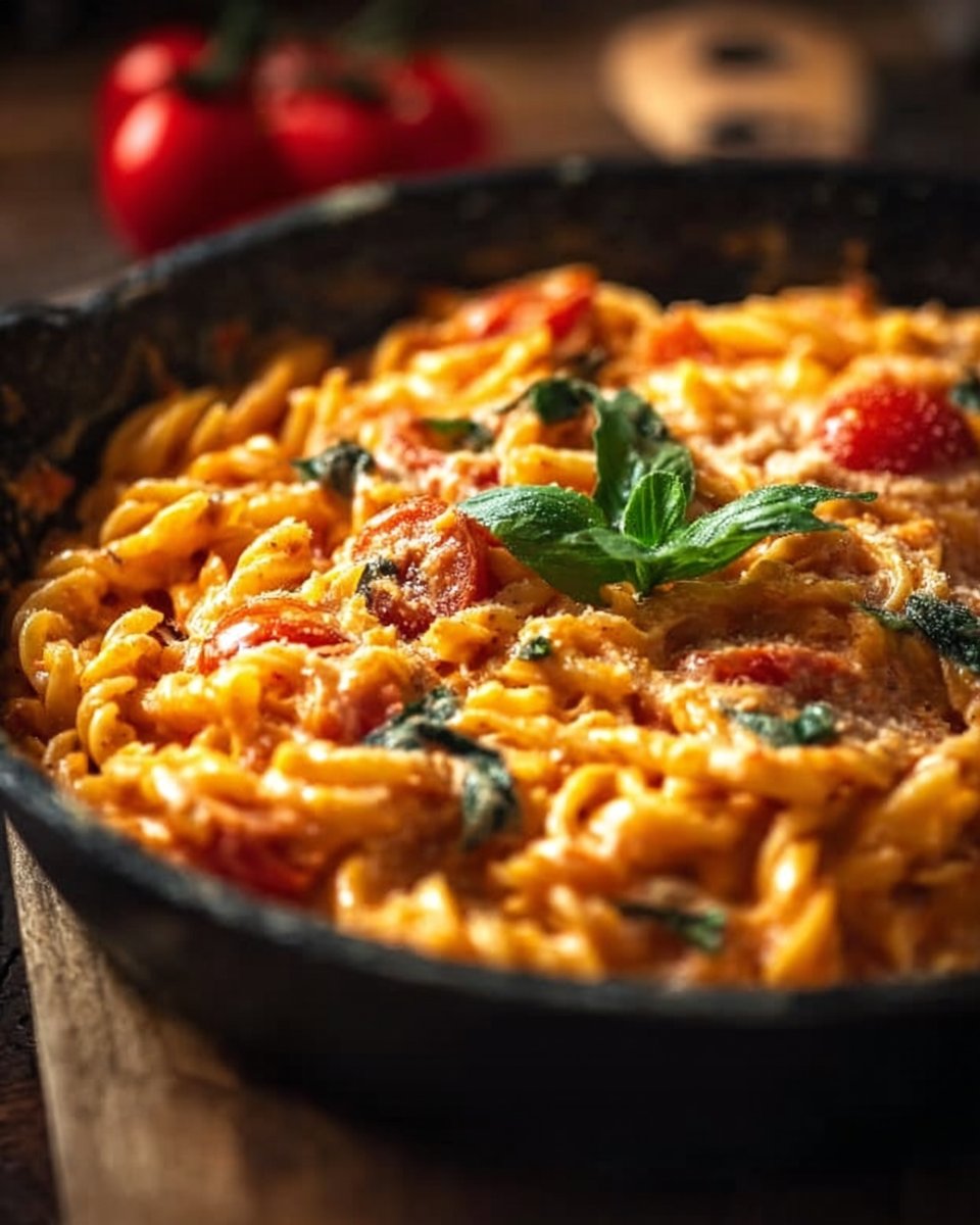 One Pan Creamy Tomato Pasta