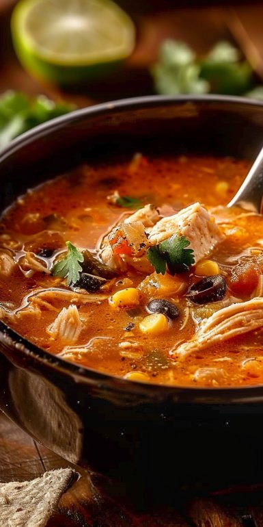 Classic Chicken Tortilla Soup