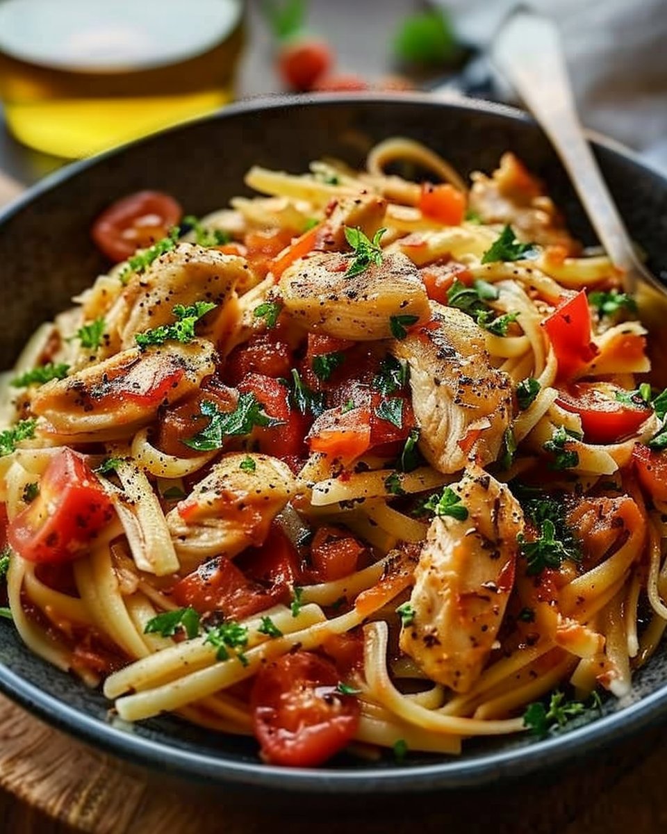 Bruschetta Chicken Pasta