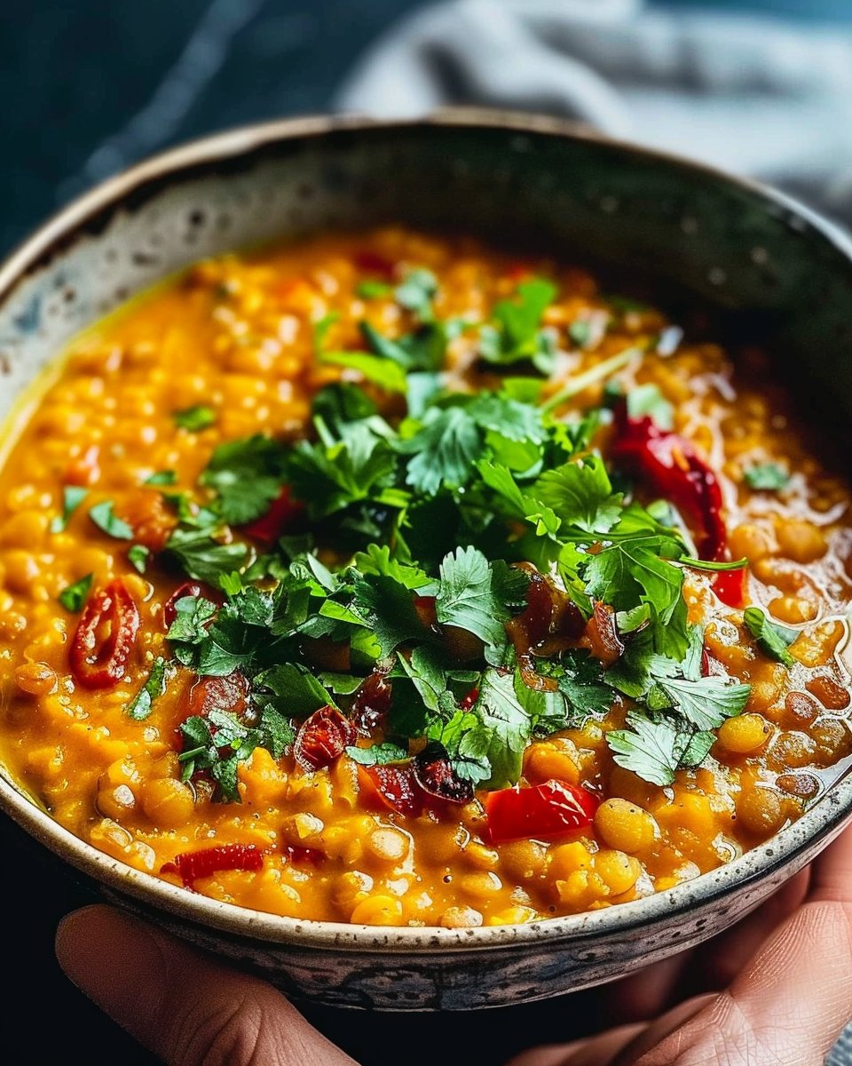Creamy Coconut Lentil Curry