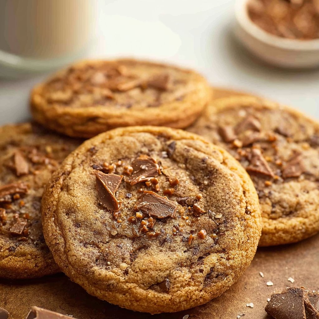 Browned Butter Toffee Cookies 23 Browned Butter Toffee Cookies