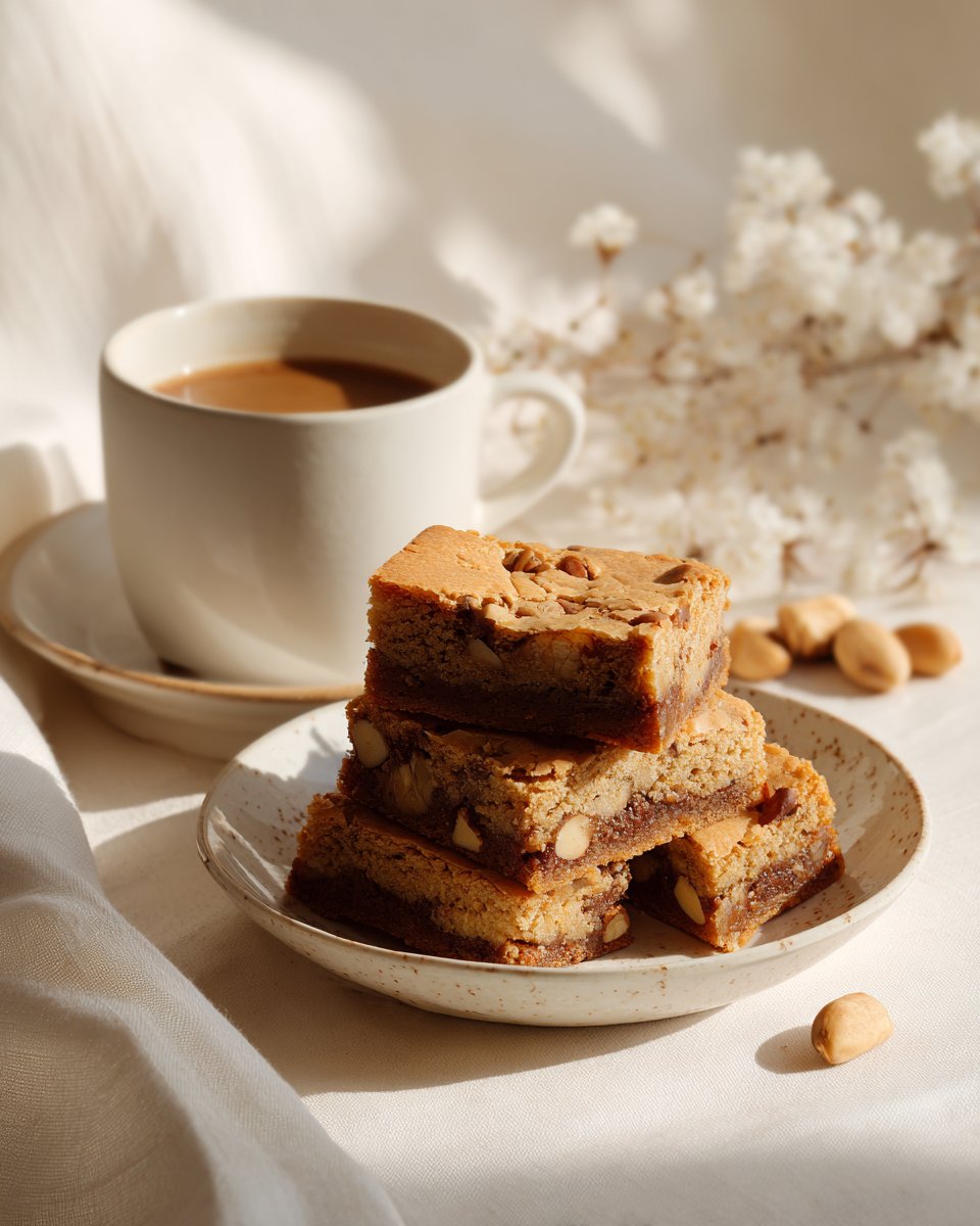 One Bowl Blondies 1 One Bowl Blondies