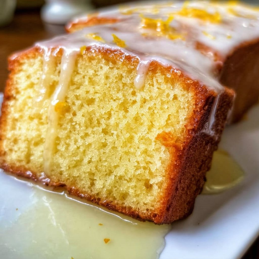 Homemade Lemon Loaf Cake