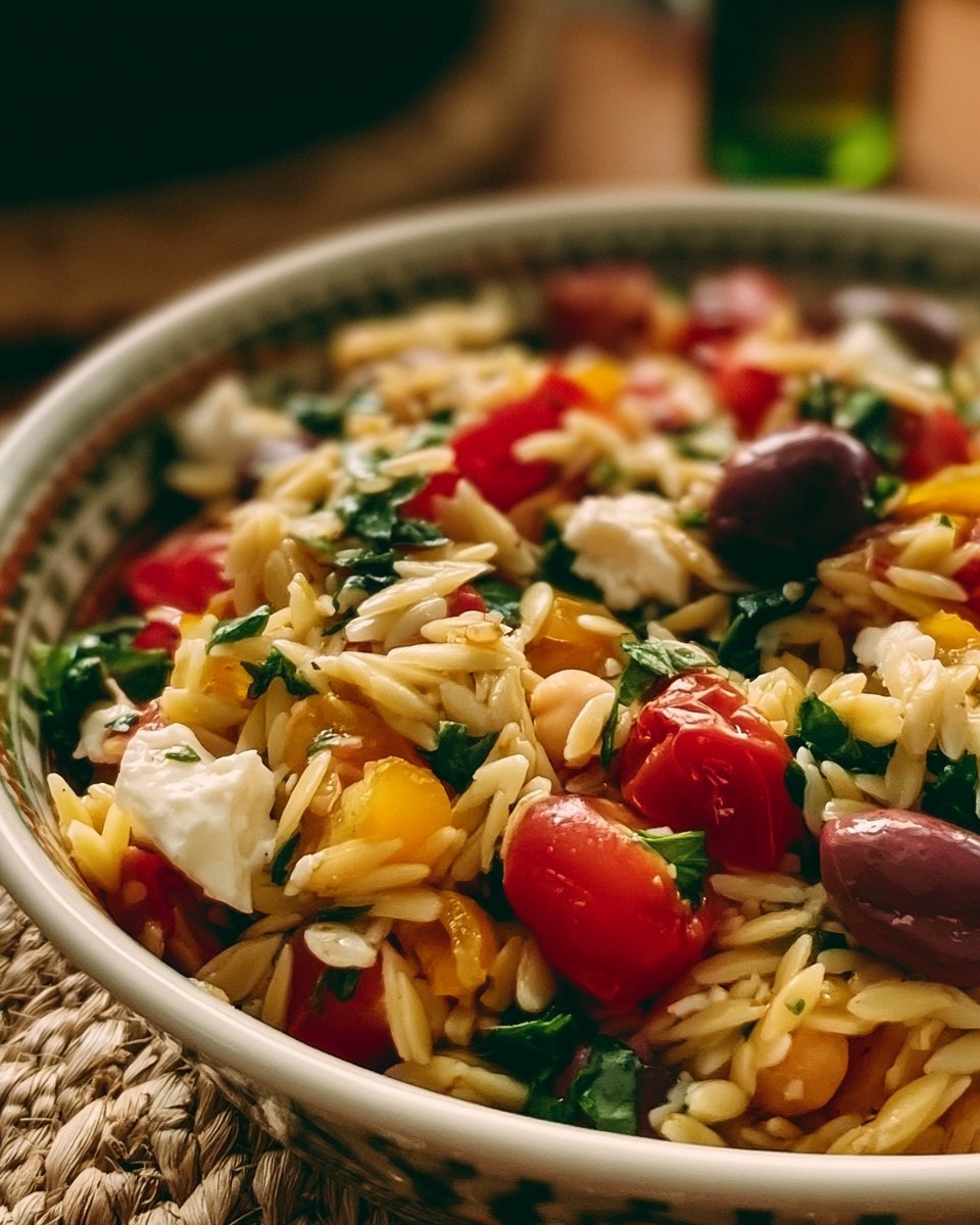 Mediterranean-Inspired Orzo Salad