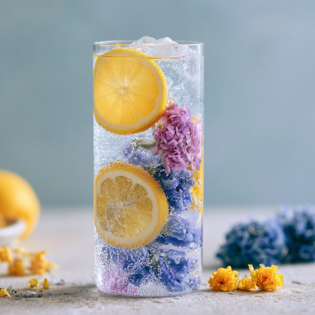 Honig-Zitrone Schmetterling Fizz