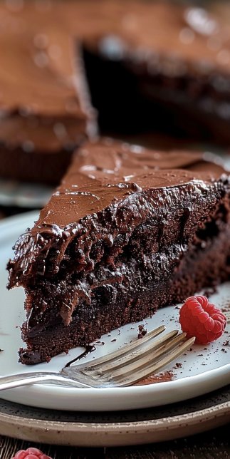 Gâteau au chocolat noir facile