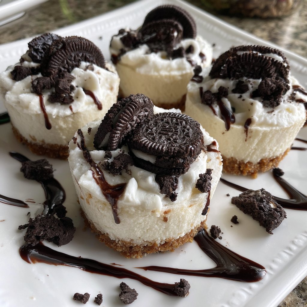 No-Bake Cookies and Cream Cheesecake Cups 3 No-Bake Cookies and Cream Cheesecake Cups