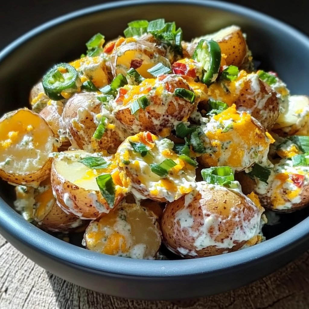 Jalapeño Popper Roasted Potato Salad: 7 Irresistible Flavors