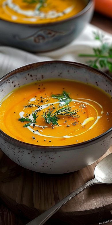 Soupe Carotte Gingembre