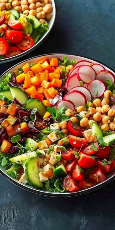 Salade protéinée perte de poids