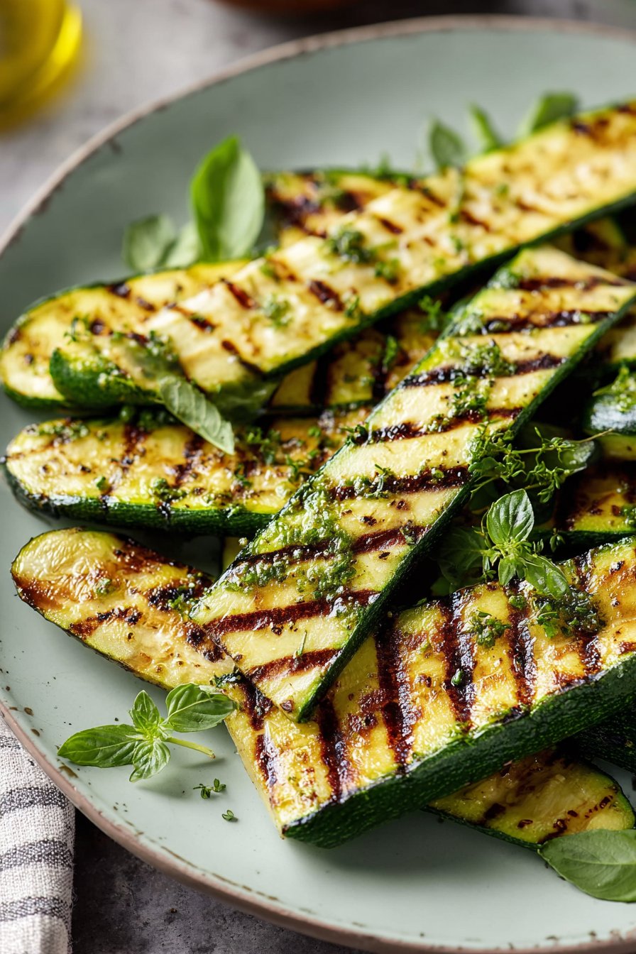Grilled Zucchini