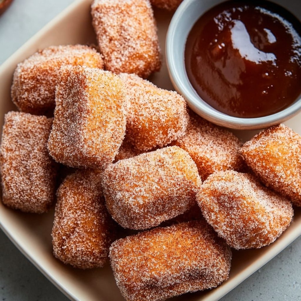 Healthy Air Fryer Churro Bites