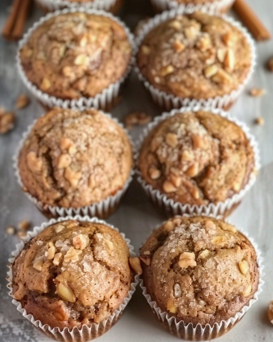 Cinnamon Apple Cider Muffins