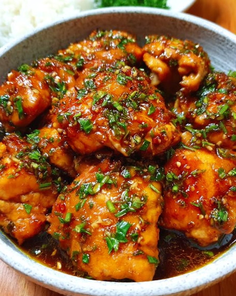 Honey Garlic Chicken