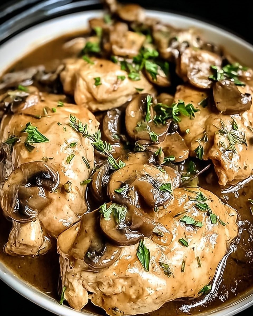 Slow Cooker Chicken Marsala: A Cozy Dinner Delight