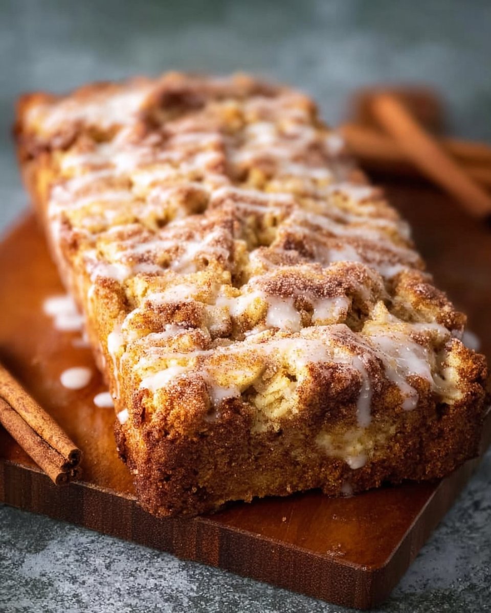 Moist Cinnamon Apple Bread