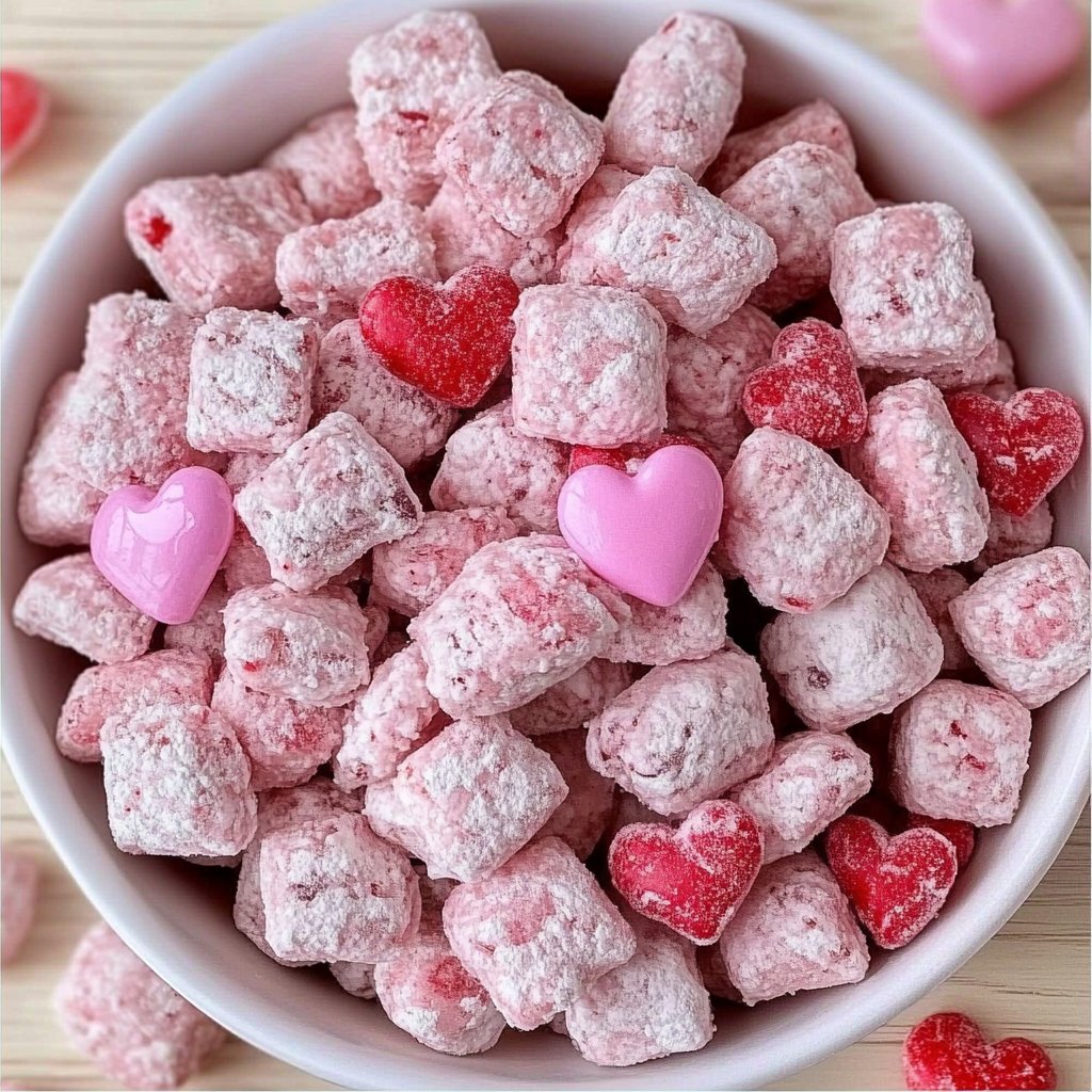 Valentine's Day Muddy Buddies