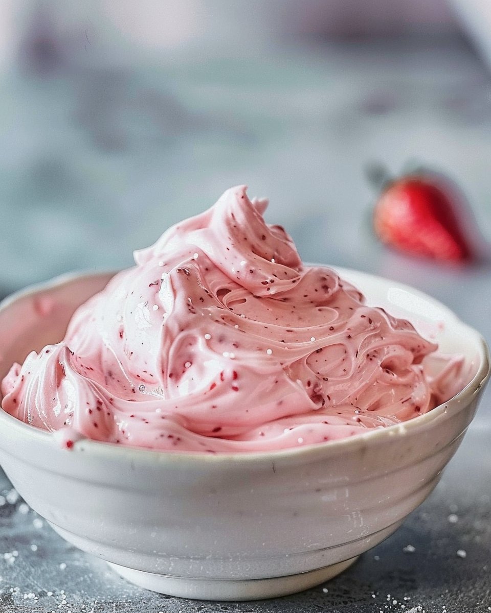 Strawberry Marshmallow Frosting