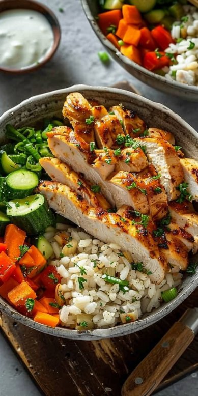 Bowl Santé Poulet Légumes