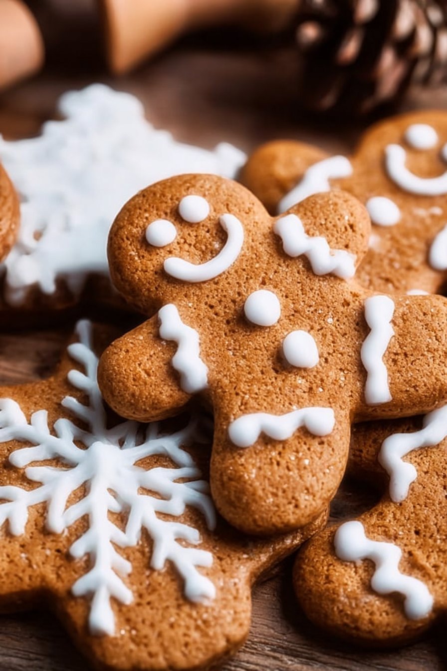 Chewy and Soft Gingerbread Cookies