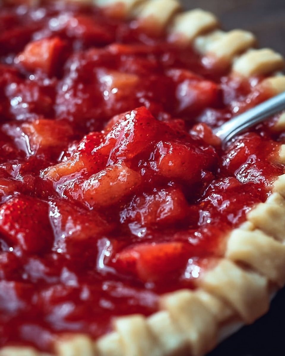 Delicious Strawberry Rhubarb Pie Filling