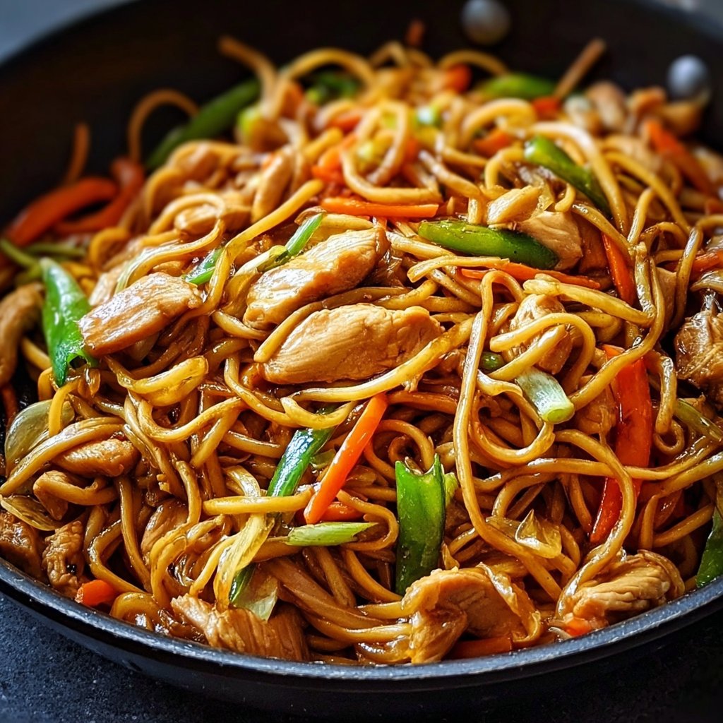 Chicken Lo Mein Recipe