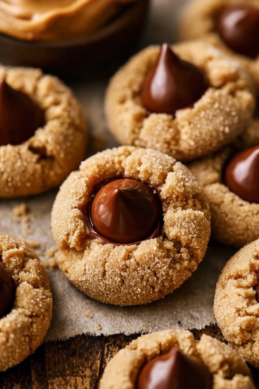 Classic Peanut Butter Blossoms