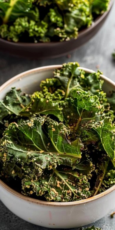 Chou frisé airfryer : recette facile et croustillante