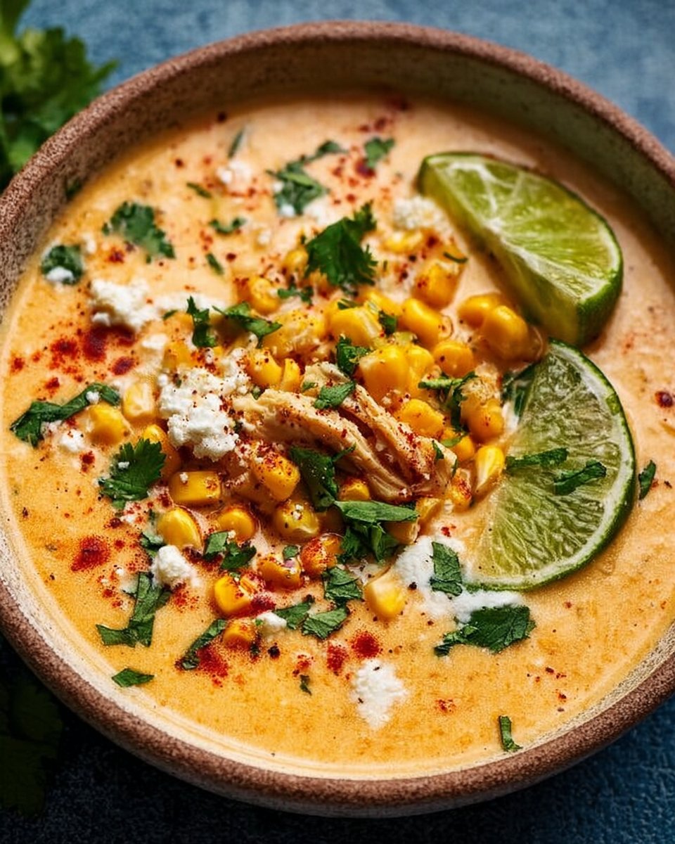 Mexican Street Corn Soup