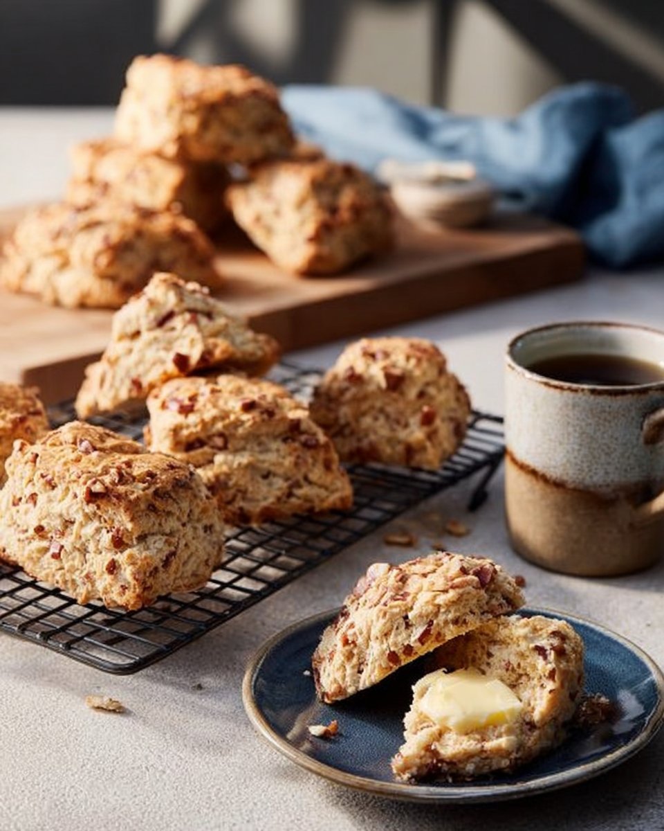 Cinnamon-Pecan Scones