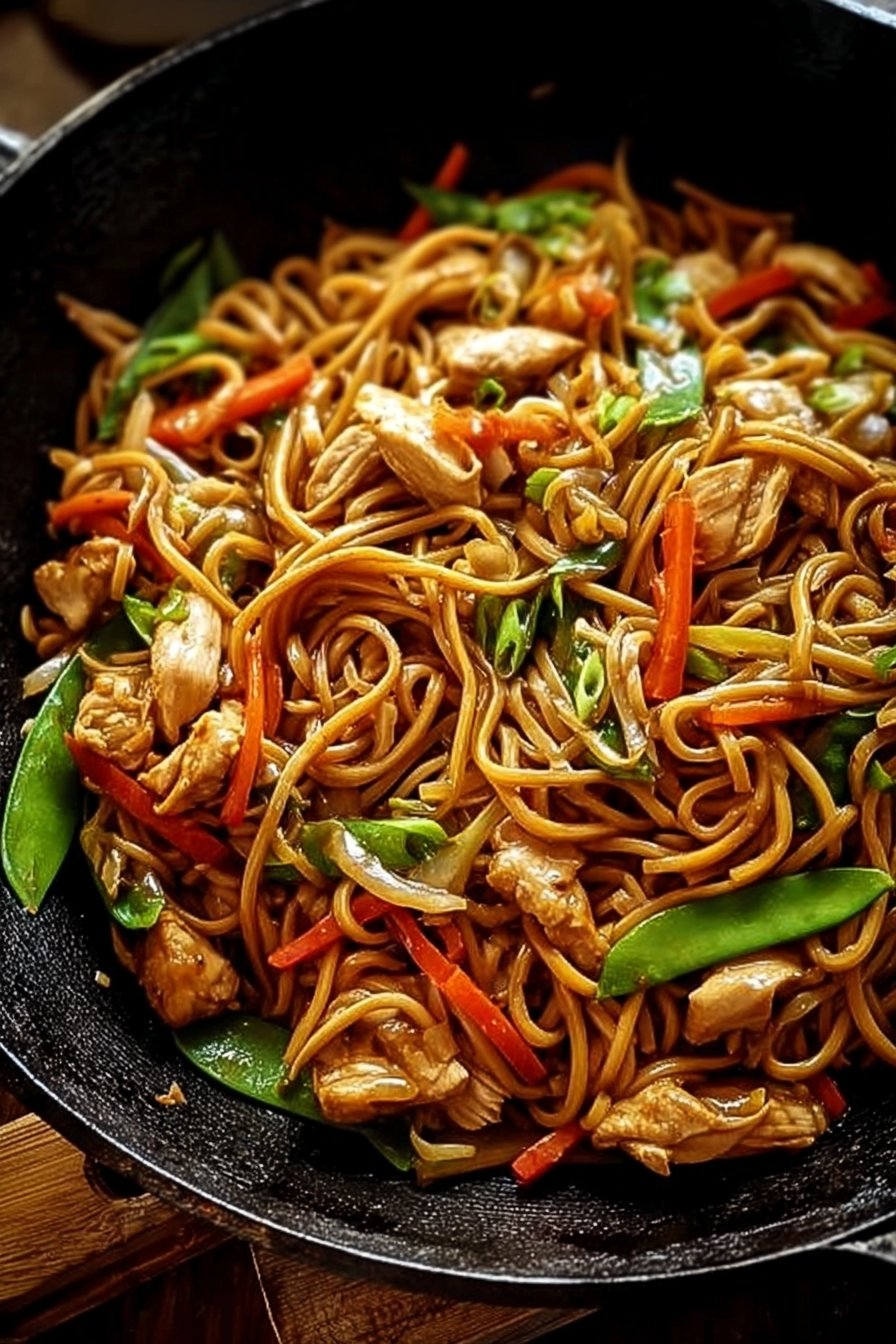 Chicken Lo Mein Recipe