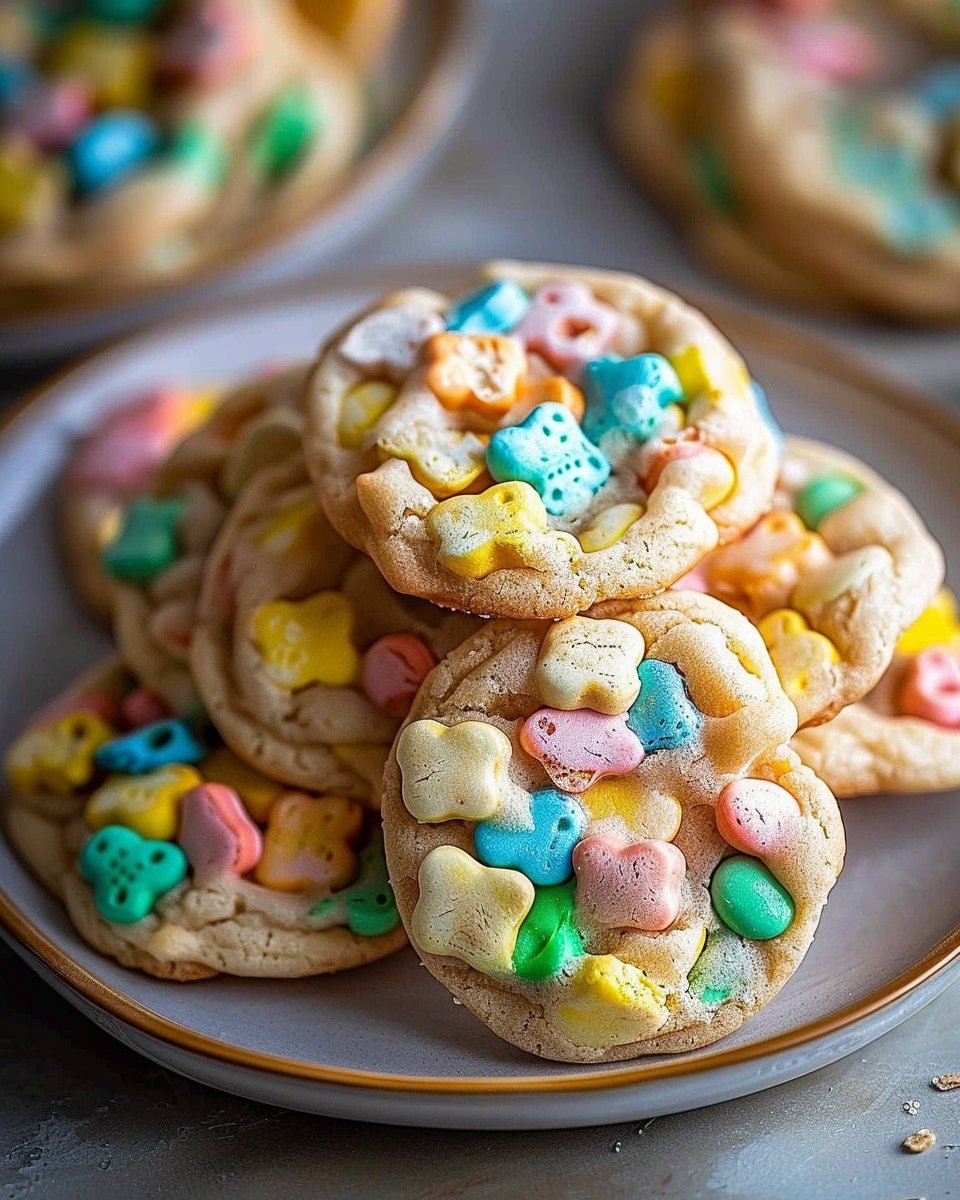 Lucky Charms Cookies 1 Lucky Charms Cookies