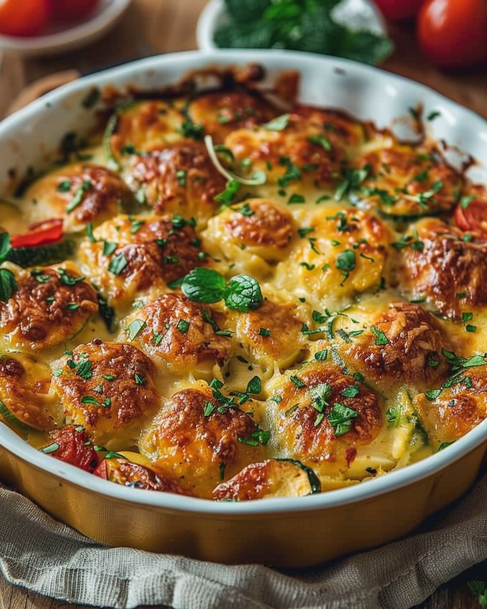 Zucchini Veggie Bake 3 Zucchini Veggie Bake