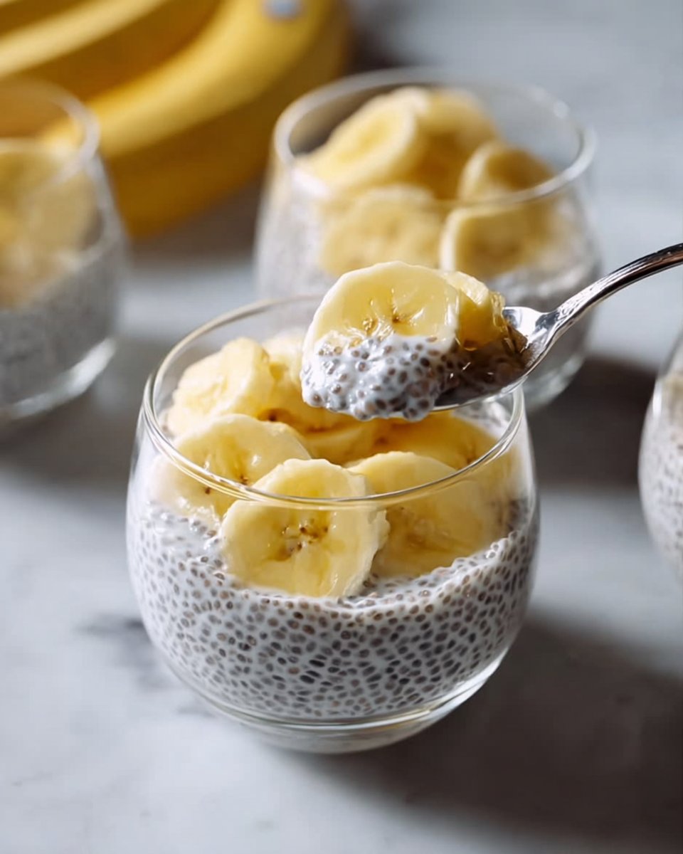 Banana Chia Seed Pudding