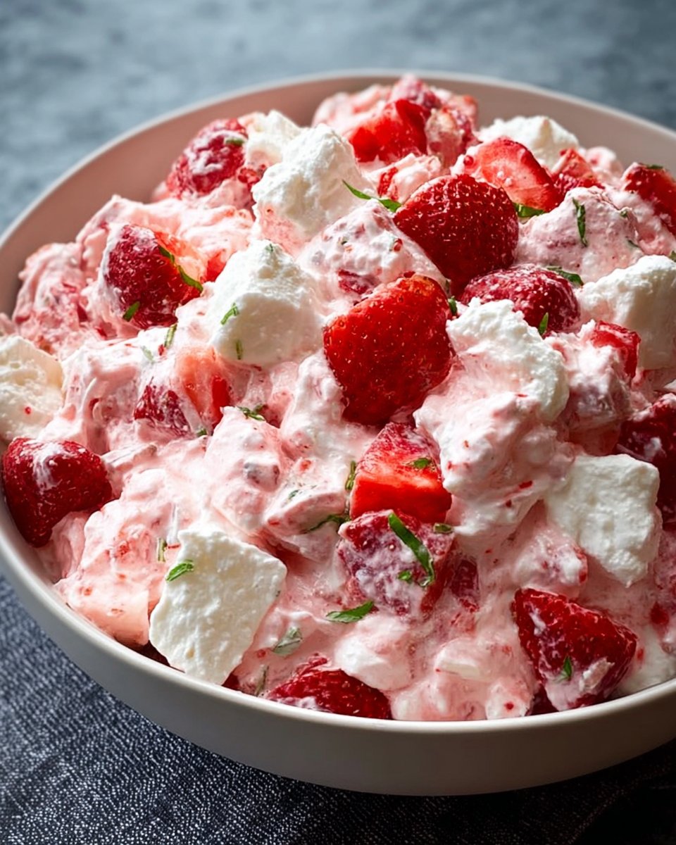 Creamy Strawberry Fluff Salad
