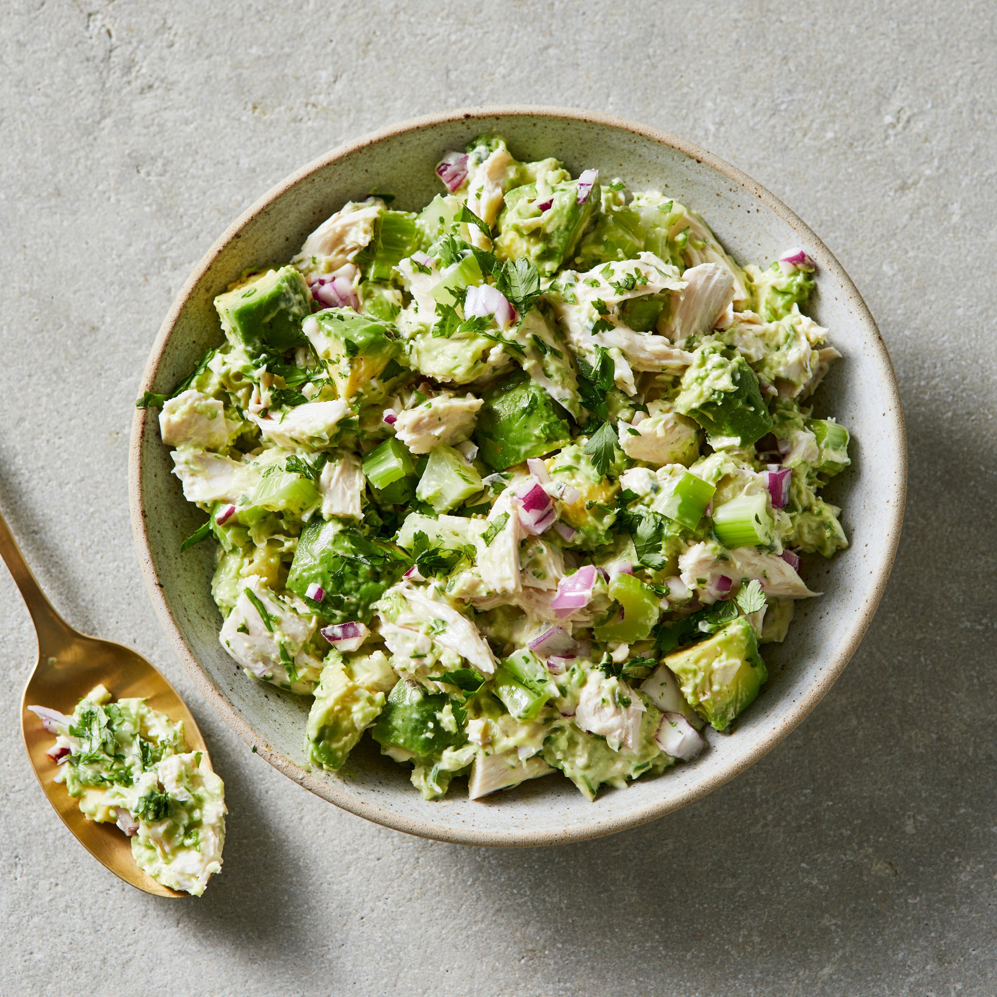 Healthy Avocado Chicken Salad