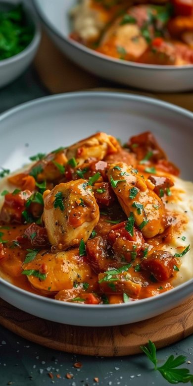 Poulet Chorizo Crémeux