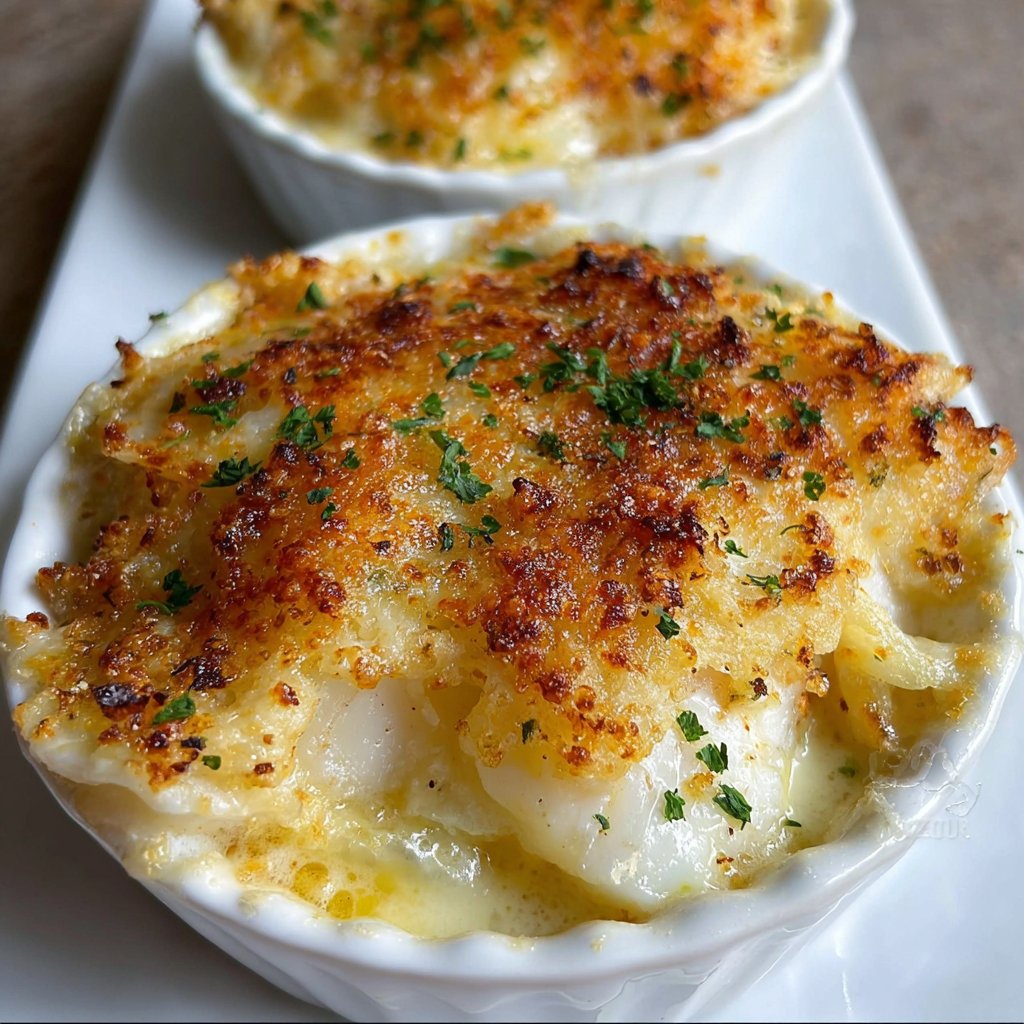 Gratins de Cabillaud