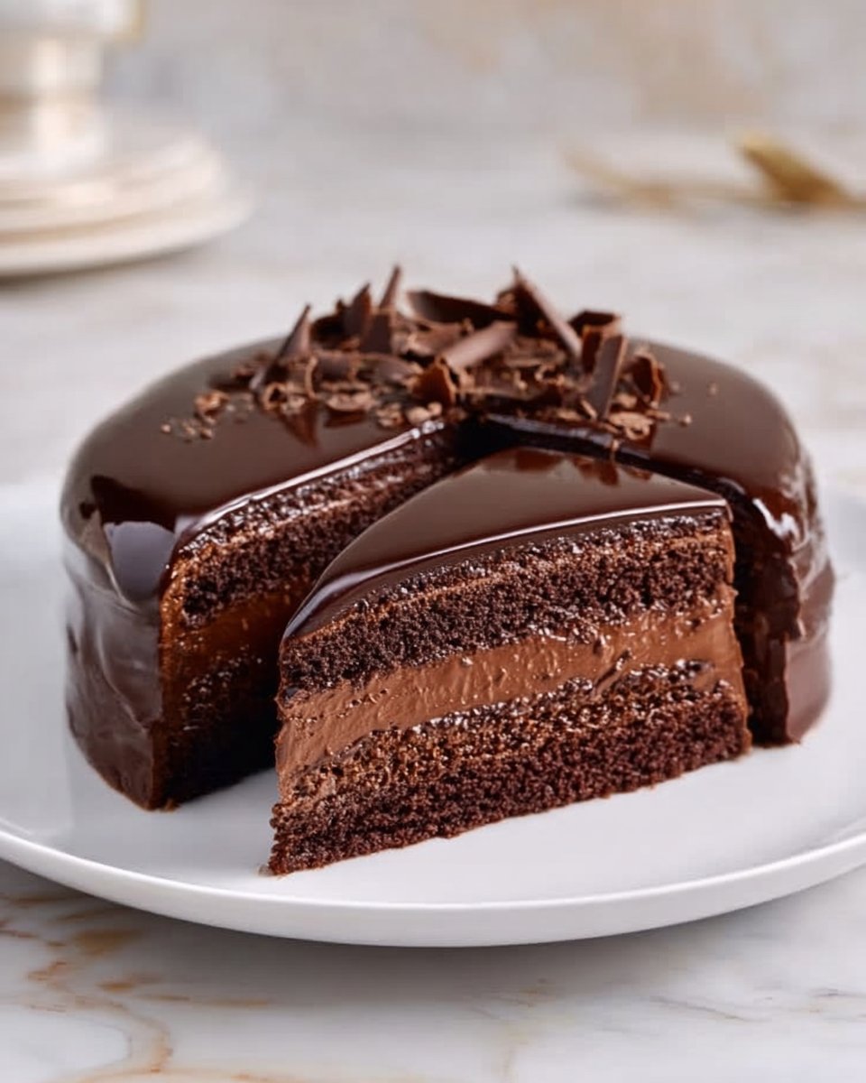 Chocolate Sour Cream Cake