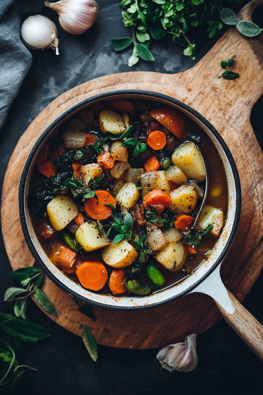 Ragoût de légumes en une seule casserole