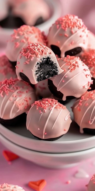 Truffes Oreo Faciles Saint-Valentin