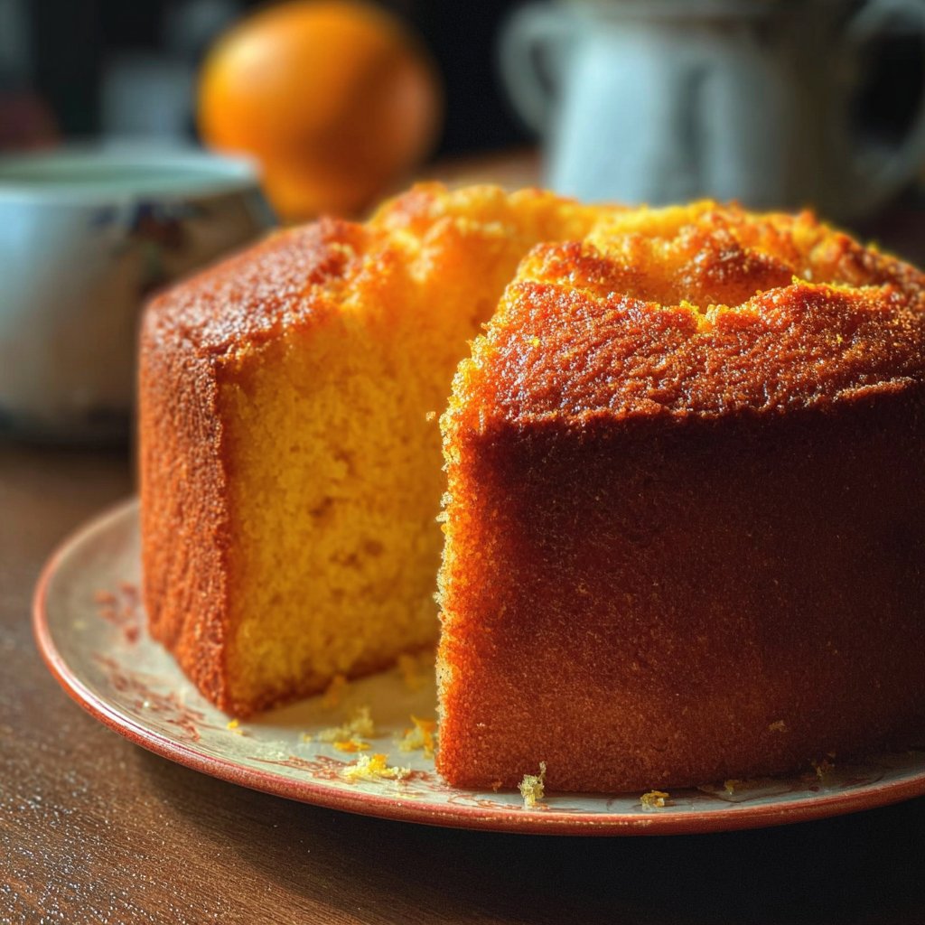 Orange Blender Cake