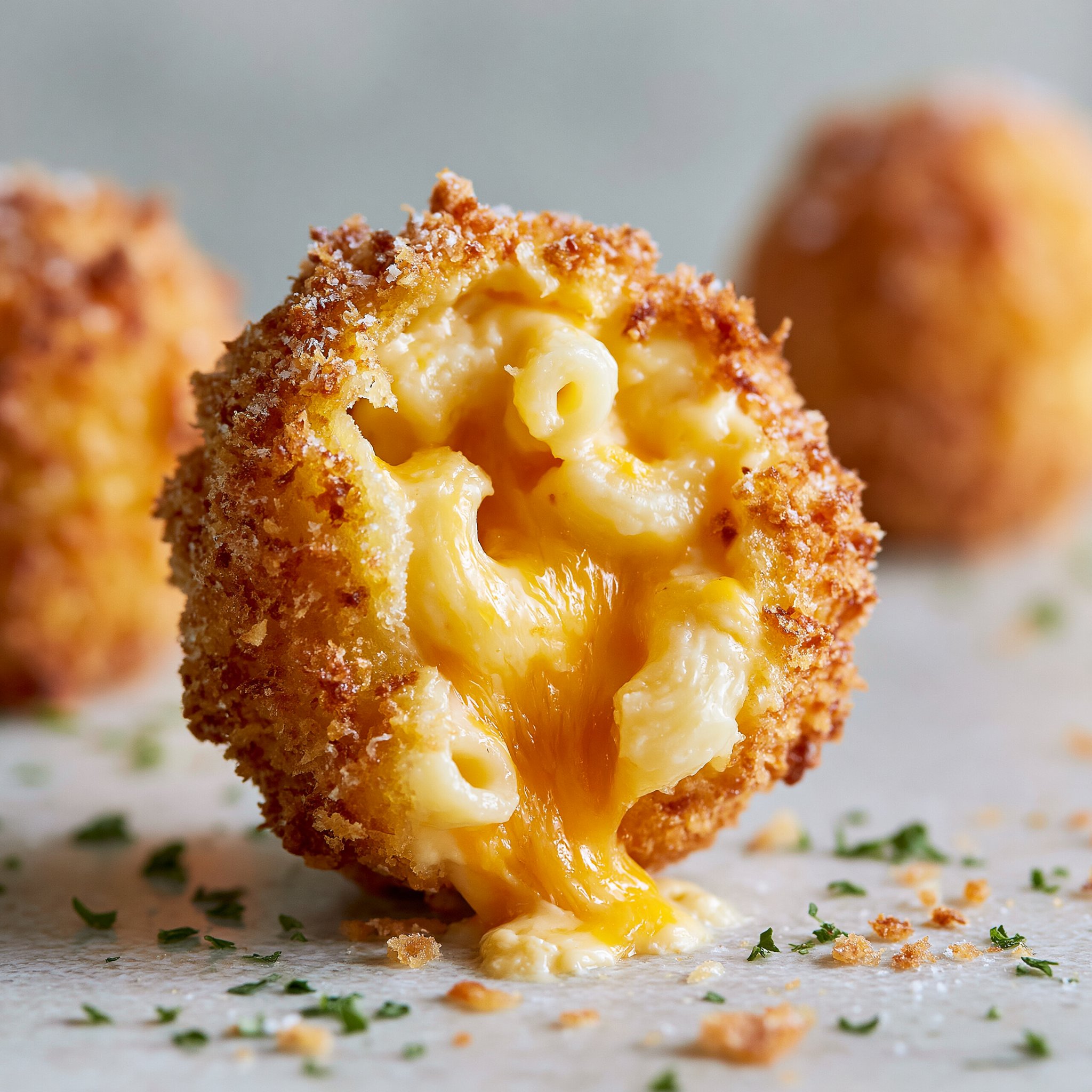 Air Fryer Macaroni and Cheese Balls