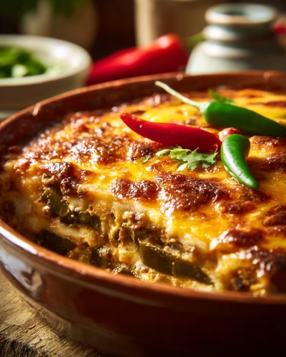 Stuffed Chile Casserole