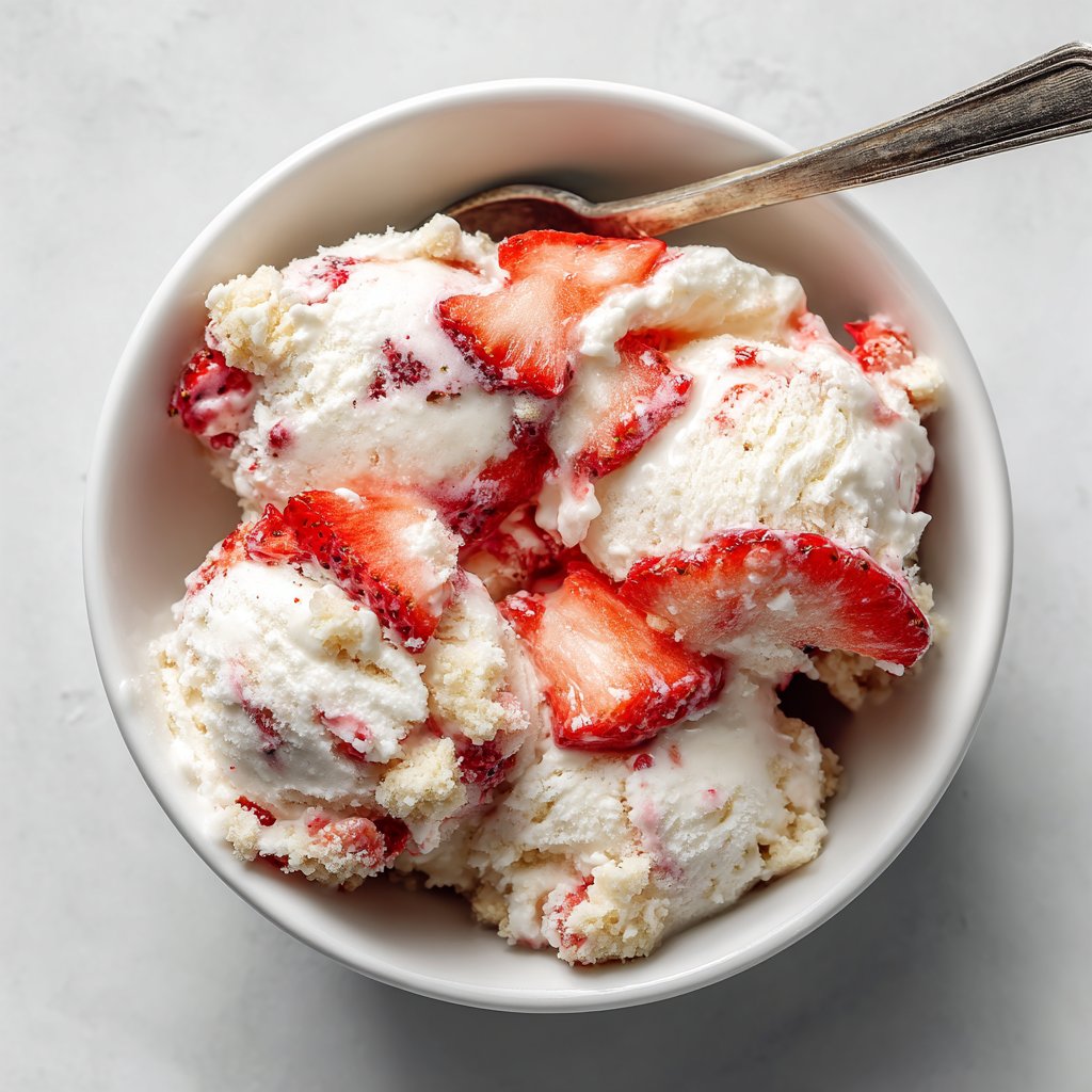 Strawberry Shortcake Ice Cream