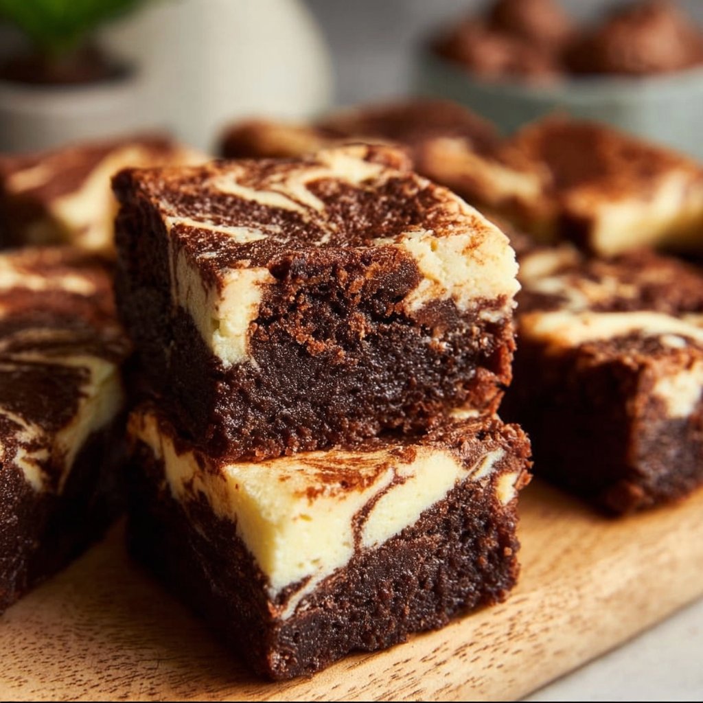 Cream Cheese Swirl Brownies Recipe